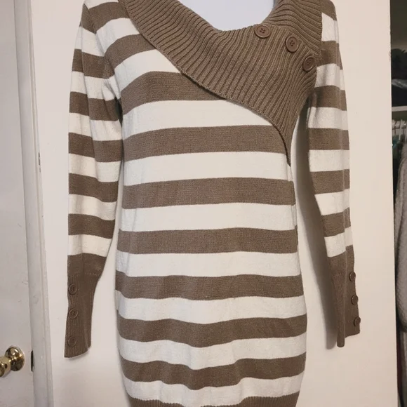 sequin dress with sweater Women's Christmas Light Strand Sequin Sweater Dress